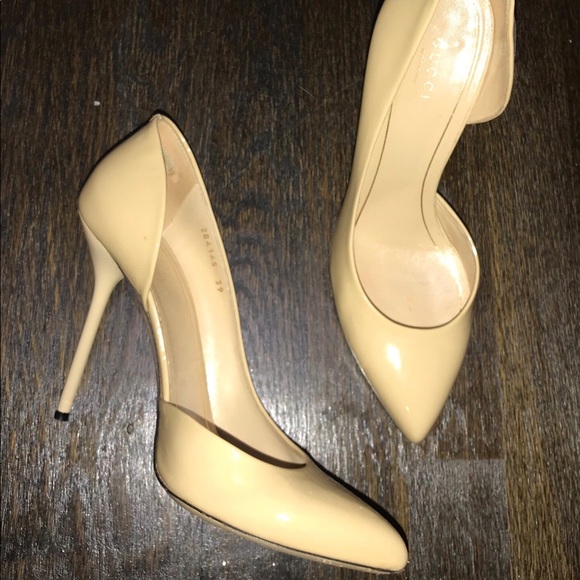 Gucci Shoes - Gucci Nude Stilettos